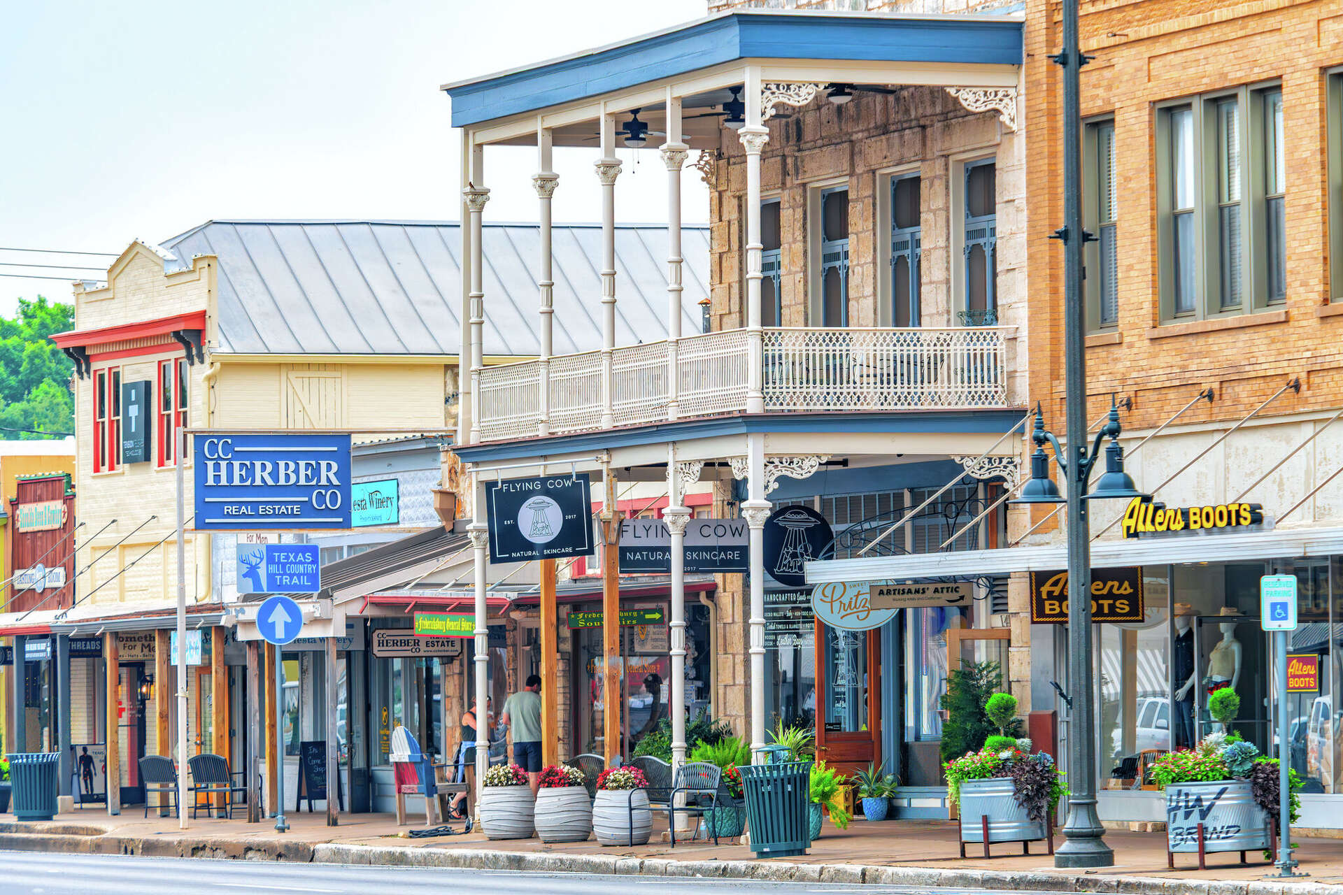 Downtown Fredericksburg, Texas