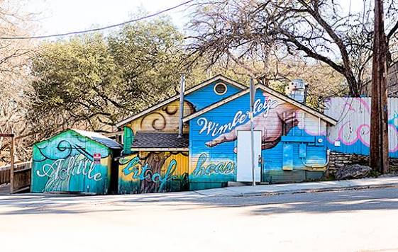 Historic downtown Wimberley, Texas